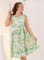 Vestido Júlia Verde Tropical - loja online