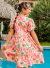 Vestido Laryssa Sapinho Salmão na internet