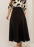 Saia Valentina Preto - comprar online