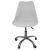 Cadeira Office Base Cromada Com Rodizio Giratória Saarinen - Oficial