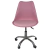 Cadeira Office Base Cromada Com Rodizio Giratória Saarinen - Oficial