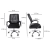 Kit 3 Cadeiras de Escritório Esteirinha Mesh Ergonômica - loja online