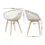 Cadeira Clarice Nest Wood Com Apoio de Braço - comprar online