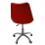 Cadeira Office Base Cromada Com Rodizio Giratória Saarinen na internet