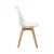 Kit 2 Cadeiras Saarinen Wood Com Estofamento Várias Cores - loja online