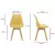 Kit 2 Cadeiras Saarinen Wood Com Estofamento Várias Cores - loja online