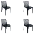 Cadeira de Jantar Oficial Gruvyer Preto - loja online