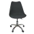 Cadeira Office Base Cromada Com Rodizio Giratória Saarinen