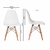 Kit 4 Cadeiras Eiffel Saarinen Wood Pés de Madeira - loja online