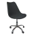 Cadeira Office Base Cromada Com Rodizio Giratória Saarinen