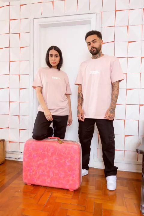 CAMISETA MSIL PREMIUM ROSE