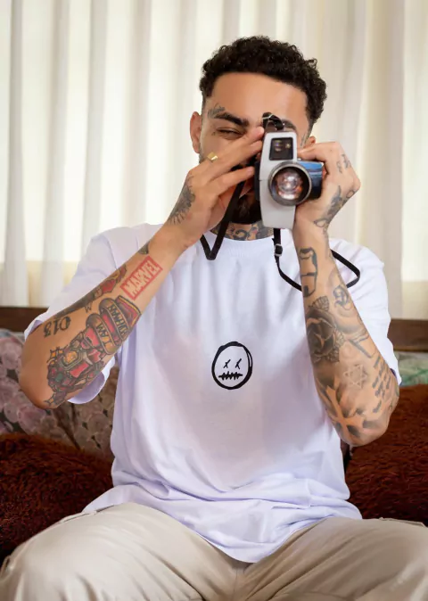 CAMISETA MSIL LOGO BRANCA