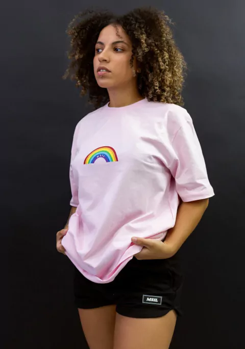 CAMISETA MSIL ORGULHO ROSA