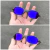 Romeu 2 Xmetal Neon Blue / Kit preto