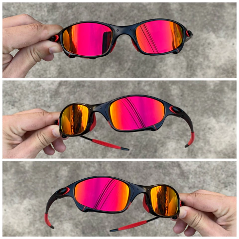 Juliet Carbon Ruby / Kit vermelho