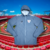 (M) Jaqueta São Paulo New Balance 2024 Cinza Impermeável com Capuz