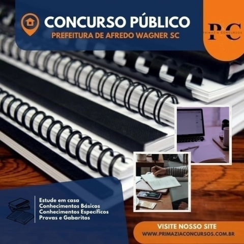 Apostila Prefeitura de Alfredo Wagner SC 2023 Psicólogo