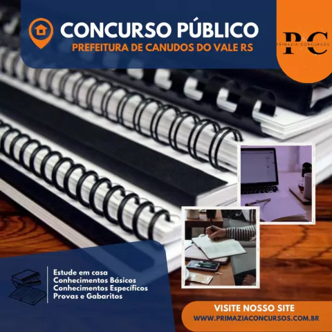 Apostila Prefeitura de Canudos do Vale RS 2023 Farmacêutico