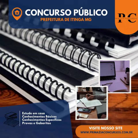 Apostila Prefeitura de Itinga MG 2023 Pedagogo