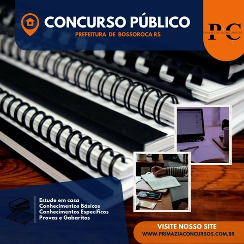 Apostila Prefeitura de Bossoroca RS 2023 Servente