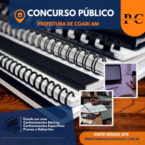 Apostila Prefeitura de Coari AM 2023 Professor de Educação Física