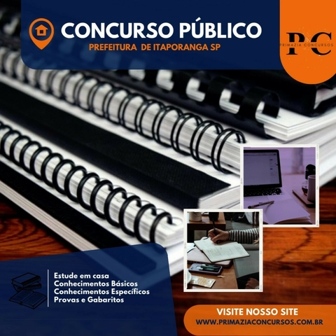 Apostila Prefeitura de Itaporanga SP 2023 Procurador do Município
