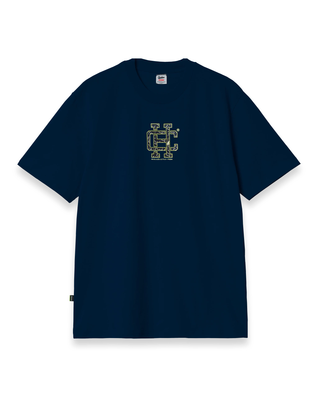 Remera Cream Marino