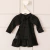 Vestido com Bolsinha Xadrez Cecília - Preto na internet