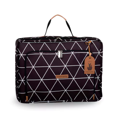 Mala Maternidade Vintage Manhattan - Preto - Masterbag