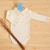 Body Bebê Suedine Gola Luiz - Marfim - comprar online
