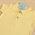 Body de Bebê Polo Manga Curta - Amarelo - comprar online