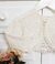 Bolero de Renda com Strass - Off White - Petit Cherie