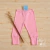 Calça Bebê Suedine Pingo - Rosa - comprar online