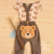 Kit 3 Peças Bebê Urso Denis Marrom na internet