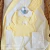 Kit Saída de Maternidade Amarelo Tânia com 4 Peças (Vestido com Meia Calça, Body e Manta)