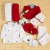 Kit Monte Seu Enxoval Algodão Egípcio Cereja Mirela Vermelho