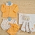 Kit Monte seu Enxoval Algodão Egípcio Pêssego