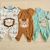 Kit 3 Macacões Bebê Plush Leão, Tigre e Urso Pró - Colorido