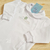 Macacão Bebê Algodão Egípcio Bordado Ovelha Valley - Branco - comprar online