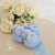 Sapatinho de Tricot com Pompom Didi - Azul