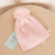 Gorro Bebê com Pompom Tule Ana Laura - Rosa