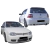 Kit parachoque Golf MK4 R32 - Plástico