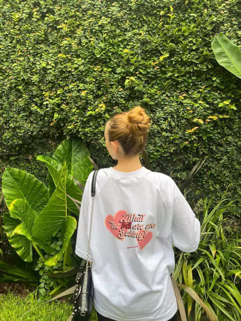 SKRZ x Valentine´s BOXY TEE White