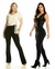 Kit com 2 Calças Modeladoras Flare e Skinny