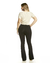 Calça Modeladora Malha Flare Recorte na internet