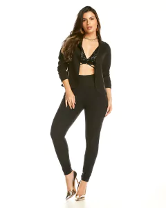 Calça Ultra Modeladora Afina Cintura Fittform Bolso Faca