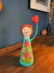 Amo Você - Escultura em Papel Machê Pintada à Mão