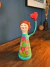 Amo Você - Escultura em Papel Machê Pintada à Mão