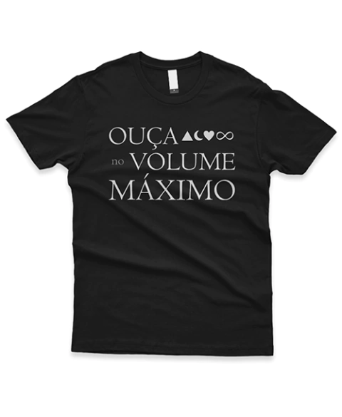 T-Shirt Plus Size Legião Urbana, Ouça no Volume Máximo