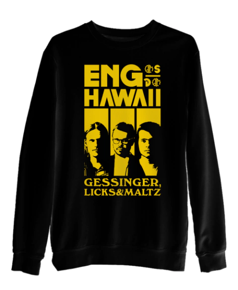 Moletom Blusão Engenheiros do Hawaii, Gessinger, Licks & Licks
